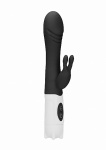Wibrator KRÓLICZEK dwa mocne silniczki - Rabbit Vibrator - Black