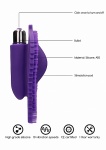 WIBRATOR mini STYMULATOR ŁECHTACZKI ELOY - ELOY Bullet vibrator - Purple
