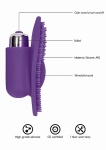 WIBRATOR mini STYMULATOR ŁECHTACZKI GEOFF - GEOFF Bullet vibrator - Purple