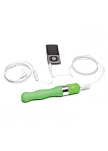 SexShop - Wibrator muzyczny Naughtibod - iPod Vibrator zielony - online