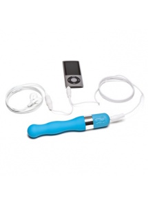 SexShop - Wibrator muzyczny Naughtibod - iPod Vibrator niebieski - online