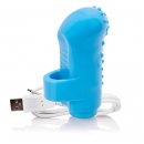 Sexshop - The Screaming O Charged FingO Finger Vibe  Niebieski - Wibrator na palec - online