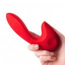 Sexshop - SenseMax SenseVibe Warm Czerwony - Wibrator ogrzewający się - online