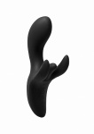 WIBRATOR ZE STYMULATOREM ŁECHTACZKI  CZARNY- 2402-65-BX - Pulse - Ultimate 4 motor Silicone Vibrator - Black