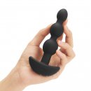 Sexshop - B-Vibe Triplet Anal Beads  Czarny - Wibrująca sonda kulkowa analna - online