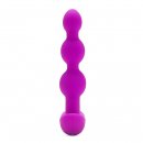 Sexshop - B-Vibe Triplet Anal Beads  Fioletowy - Wibrująca sonda kulkowa analna - online