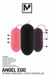 WIBRUJĄCE jajeczko STYMULUJĄCE Angel - Angel Egg - Pink