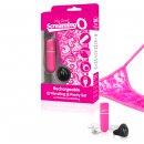 Sexshop - The Screaming O Charged Remote Control Panty Vibe  Różowy - Wibrujące majteczki ze stymulatorem - online