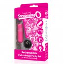 Sexshop - The Screaming O Charged Remote Control Panty Vibe  Różowy - Wibrujące majteczki ze stymulatorem - online