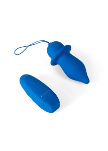 SexShop - Wibrujący bezprzewodowy korek analny - B Swish bfilled Classic  Niebieski - online