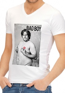 ZABAWNA KOSZULKA męska Bad Boy - Funny Shirts - Bad Boy - S-M-L-XL-2XL