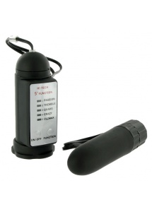 SexShop - Zdalnie sterowany wibrator Remote Control Power Bullet Black - online