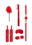 ZESTAW BONDAGE dla par Beginners Bondage Kit - Beginners Bondage Kit - Red