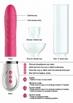 ZESTAW DLA PAR dildo,pompka-penis,łechtaczka,sutki - Twister - 4 in 1 Rechargeable Couples Pump Kit - Pink