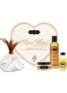 SexShop - Zestaw olejków w sercu dla ukochanej / walentynki - Kama Sutra Pure Heart  Białe - online