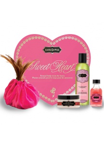 SexShop - Zestaw olejków w sercu dla ukochanej / walentynki - Kama Sutra Sweet Heart  Różowe - online